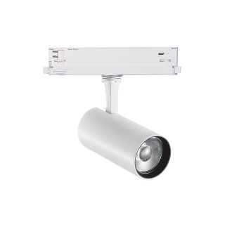 Spot pe sina LED FOX alb Ideal Lux 302607, 25W