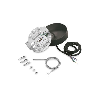Pendul pe sina FLY negru Ideal Lux 307244, D13.5 cm