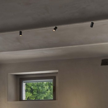 Profil sina DEVA negru Ideal Lux 332789, 4.5W