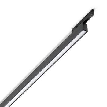 Profil sina DEVA negru Ideal Lux 332802, L94.5 cm, 21W