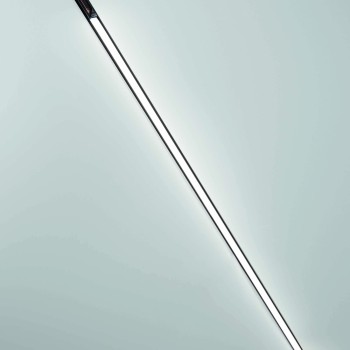Profil sina DEVA negru Ideal Lux 332895, L90 cm, 16W