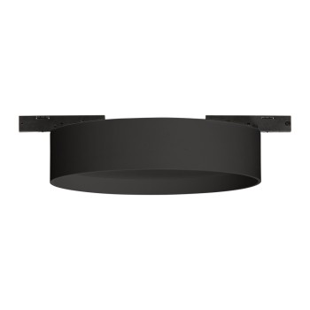 Profil sina DEVA negru Ideal Lux 332901, D13.8 cm, 15W