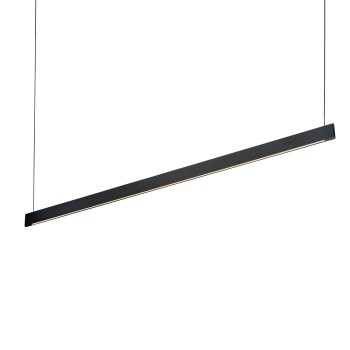 Modul liniar LED STEEL negru Ideal Lux 336190, L120 cm, 36W