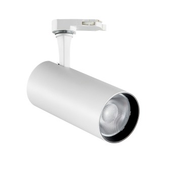 Spot pe sina LED FOX alb Ideal Lux 340845, 8W
