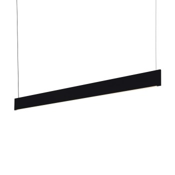 Modul liniar LED STEEL negru Ideal Lux 368818, L120 cm, 24W
