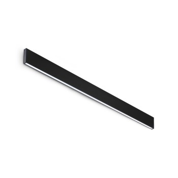 Modul liniar LED STEEL negru Ideal Lux 368894, L120.3 cm, 29W