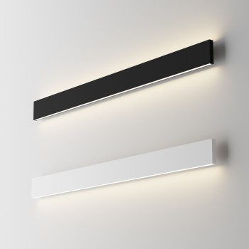 Modul liniar LED STEEL alb Ideal Lux 368917, L120.3 cm, 29W