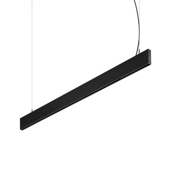 Spot pe sina STEEL negru Ideal Lux 368979, L119.2 cm, 30W