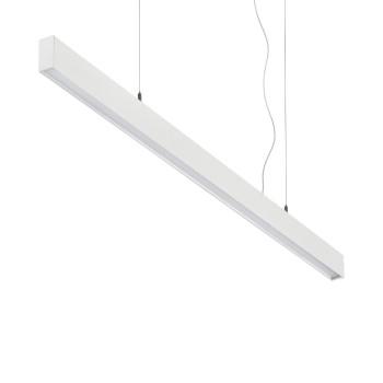 Pendul pe sina OFFICE alb Ideal Lux 369129, L112.8 cm, 30W