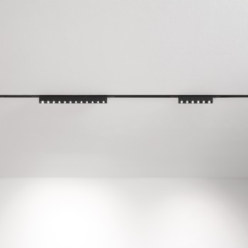 Profil sina DEVA negru Ideal Lux 369976, L33.5 cm, 14W
