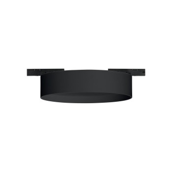 Profil sina DEVA negru Ideal Lux 370057, D11.3 cm, 15W
