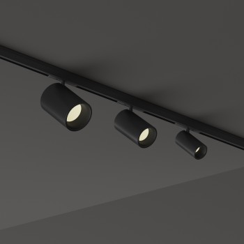 Profil sina DEVA negru Ideal Lux 370149, 8W