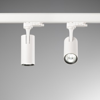 Spot pe sina LED FOX alb Ideal Lux 371924, 8W