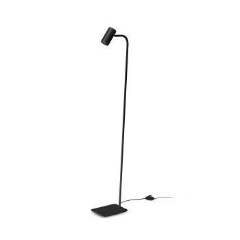 Lampadar GINGER negru Ideal Lux 326658, 1xGU10
