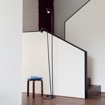 Lampadar GINGER negru Ideal Lux 326672, 2xGU10