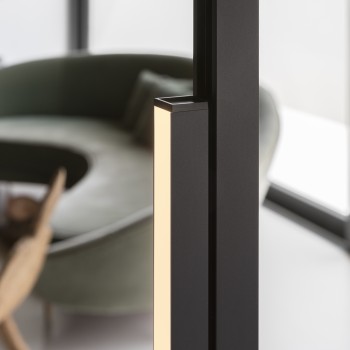 Lampadar EGO negru Ideal Lux 344775