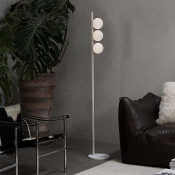 Lampadar BINOMIO alb Ideal Lux 353210, 3xG9