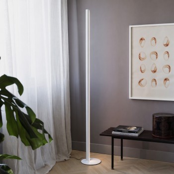 Lampadar LED DORICA alb Ideal Lux 366227, 66W