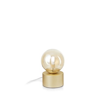Veioza PERLAGE chihlimbar Ideal Lux 317823, 1xG9