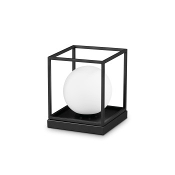 Veioza LINGOTTO negru Ideal Lux 327877, 1xE14
