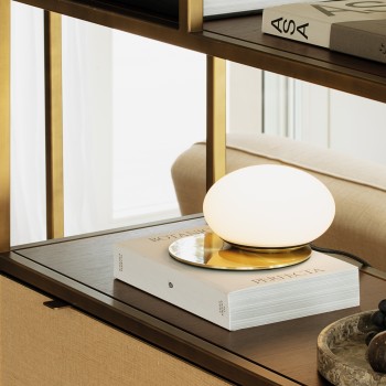 Veioza NINFEA alb Ideal Lux 318325, 1xGX53