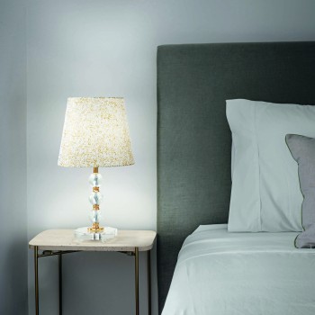 Veioza QUEEN auriu Ideal Lux 077734, 1xE27