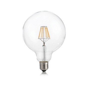 Bec LED E27 glob Ideal Lux 101347, 8W, 3000K