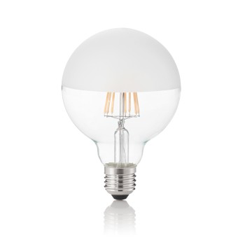Bec LED E27 glob Ideal Lux 157597, 8W, 3000K