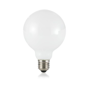 Bec LED E27 glob Ideal Lux 252186, 8W, 3000K, dimabil