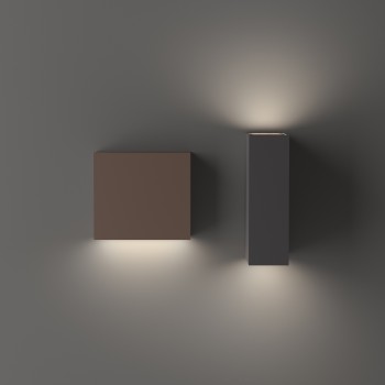 Aplica exterior IP44 TETRIS gri Ideal Lux 113760, 1xG9