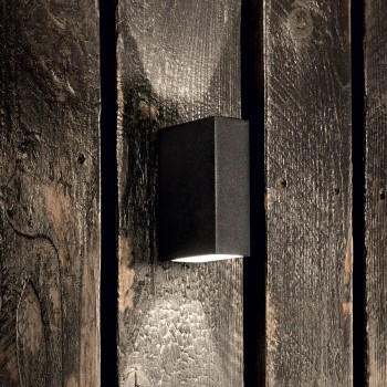 Aplica exterior IP44 TETRIS antracit Ideal Lux 113791, 2xG9