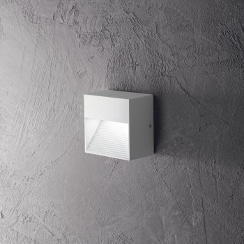 Aplica exterior IP44 DOWN alb Ideal Lux 115382, 1xG9