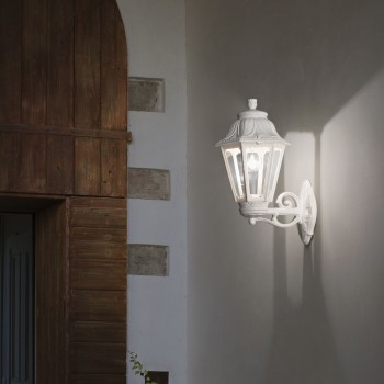 Aplica exterior IP55 DAFNE alb Ideal Lux 120423, 1xE27