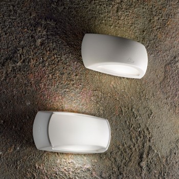 Aplica exterior IP66 FELIX alb Ideal Lux 123745, 1xE27