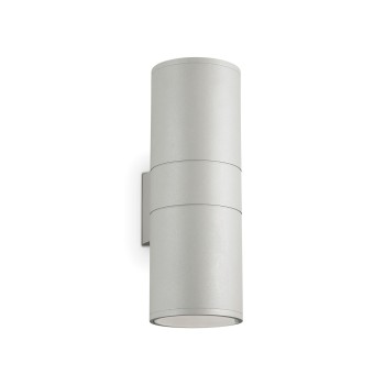 Aplica exterior IP54 GUN gri Ideal Lux 163604, 2xE27