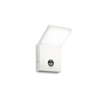 Aplica exterior LED IP54 STYLE alb Ideal Lux 209852, 9W