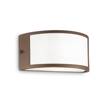 Aplica exterior IP54 REX cafeniu Ideal Lux 213217, 1xE27