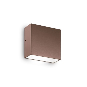 Aplica exterior IP44 TETRIS cafeniu Ideal Lux 213323, 1xG9