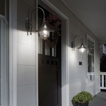 Aplica exterior IP43 CIMA antracit Ideal Lux 246819, 1xE27