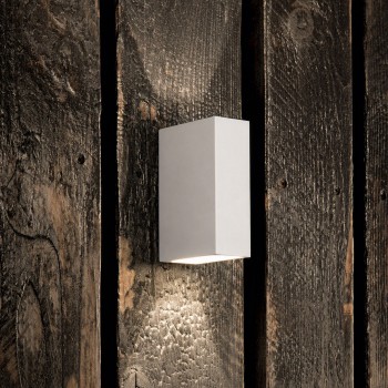 Aplica exterior IP44 TETRIS alb Ideal Lux 269221, 2xG9