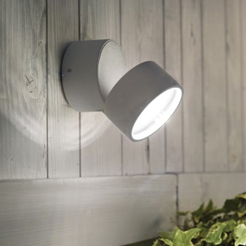 Aplica exterior LED IP54 OMEGA alb Ideal Lux 285474, 7W