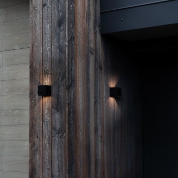 Aplica exterior LED IP54 ATOM cafeniu Ideal Lux 313443, 12W