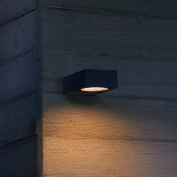 Aplica exterior IP65 SIRIO cafeniu Ideal Lux 318196, 1xGX53
