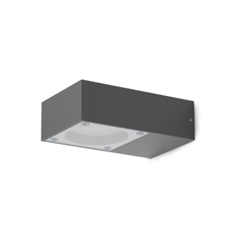 Aplica exterior IP65 SIRIO negru Ideal Lux 318219, 1xGX53