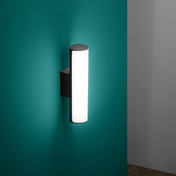 Aplica exterior LED IP44 ETERE negru Ideal Lux 322193, 9.5W