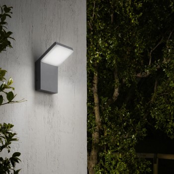 Aplica exterior LED IP54 STYLE gri Ideal Lux 322643, 8.5W