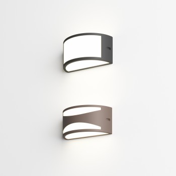 Aplica exterior IP54 REX negru Ideal Lux 322728, 1xE27