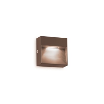 Aplica exterior LED IP65 DEDRA cafeniu Ideal Lux 328621, 1.5W