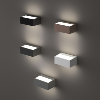 Aplica exterior IP44 TWIN gri Ideal Lux 326979, 1xG9