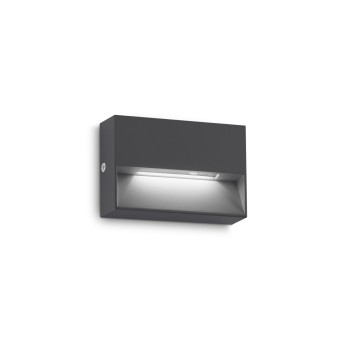 Aplica exterior LED IP65 DEDRA antracit Ideal Lux 328645, 1.5W